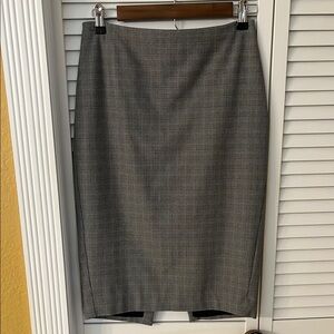 Express Gray Plaid Women's Skirt